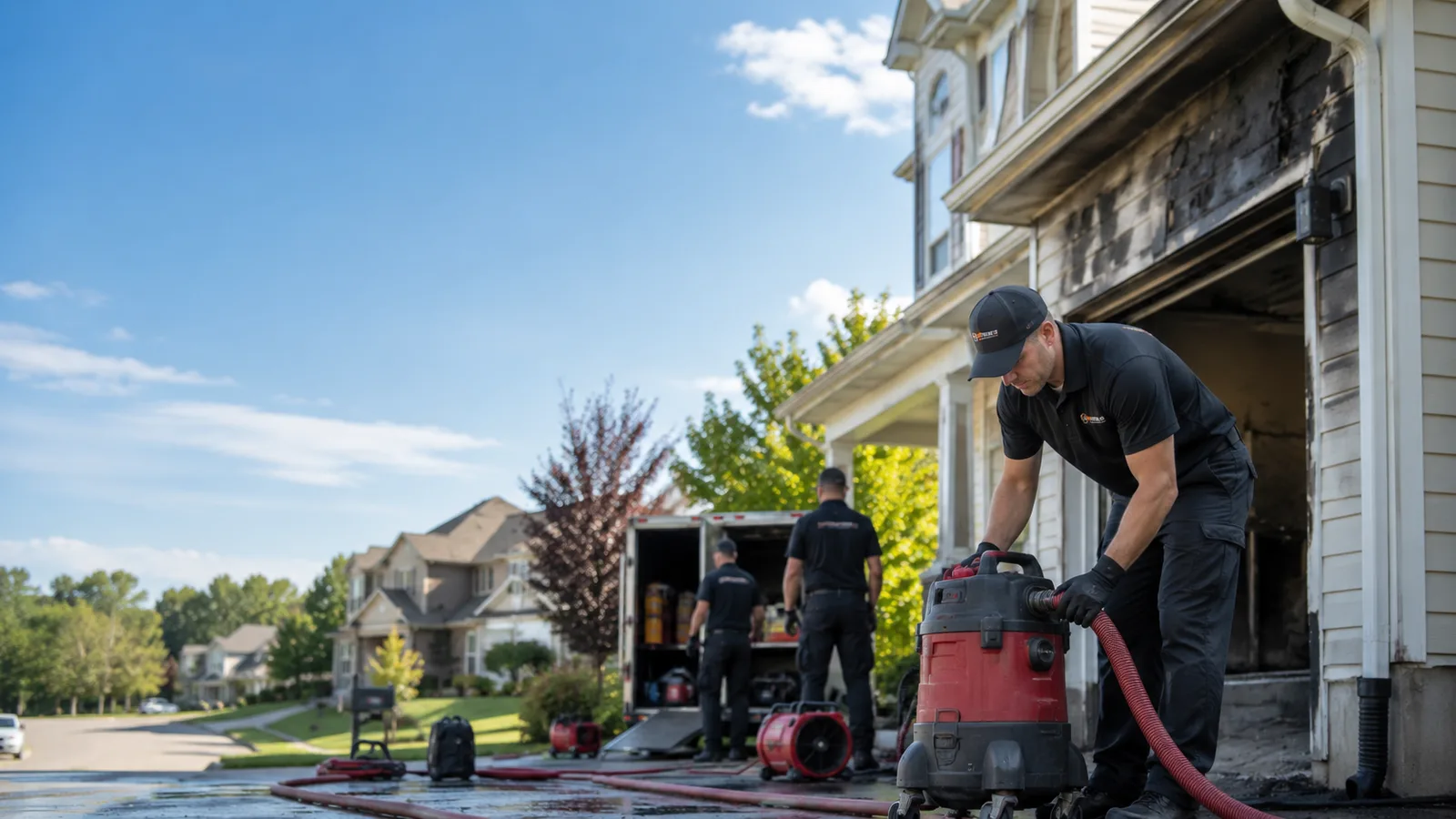 Fire And Smoke Damage Restoration in Maryland near me